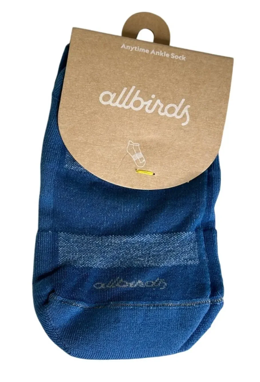 Allbirds Anytime Ankle Socks Blue Size Small S NWT Discontinued Tree Blend